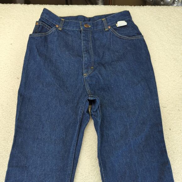 Vintage Sears Jeans High-rise Straight Leg Women's 14 Modern Size 8 Rigid Denim - Picture 3 of 9